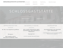 Tablet Screenshot of hs-gaststaetten.de